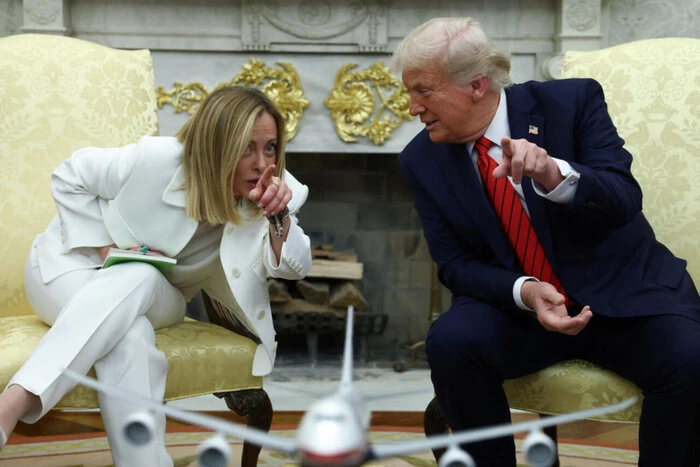 Meloni forderte Trump auf, die gleiche Entschlossenheit im Krieg in der Ukraine zu zeigen wie im Fall Iran