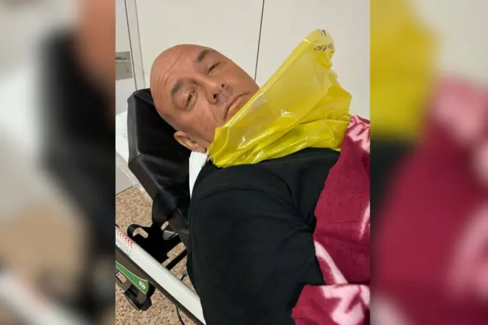 «Pauza, szybka, kroplówki»: Potap trafił do szpitala